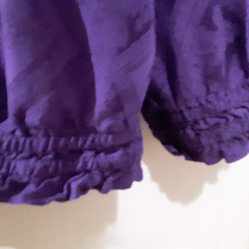 Purple pullover blouse - Picture 4 of 5